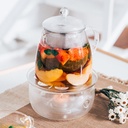 Leaf Tea Pot "Pure" 700ml