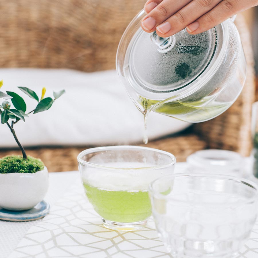 Green Tea Pot Zen 300ml