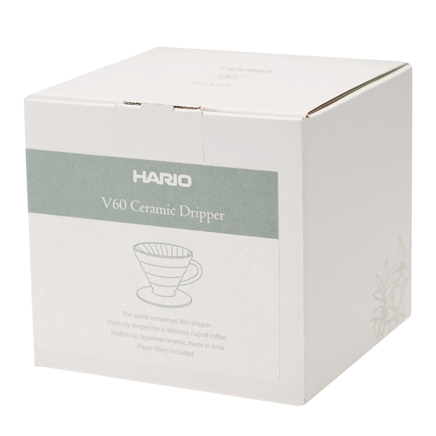 Coffee Dripper V60 02 Ceramic white - Bloom Series