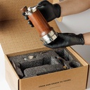 Espresso Maker + Steel Support BROWNISH