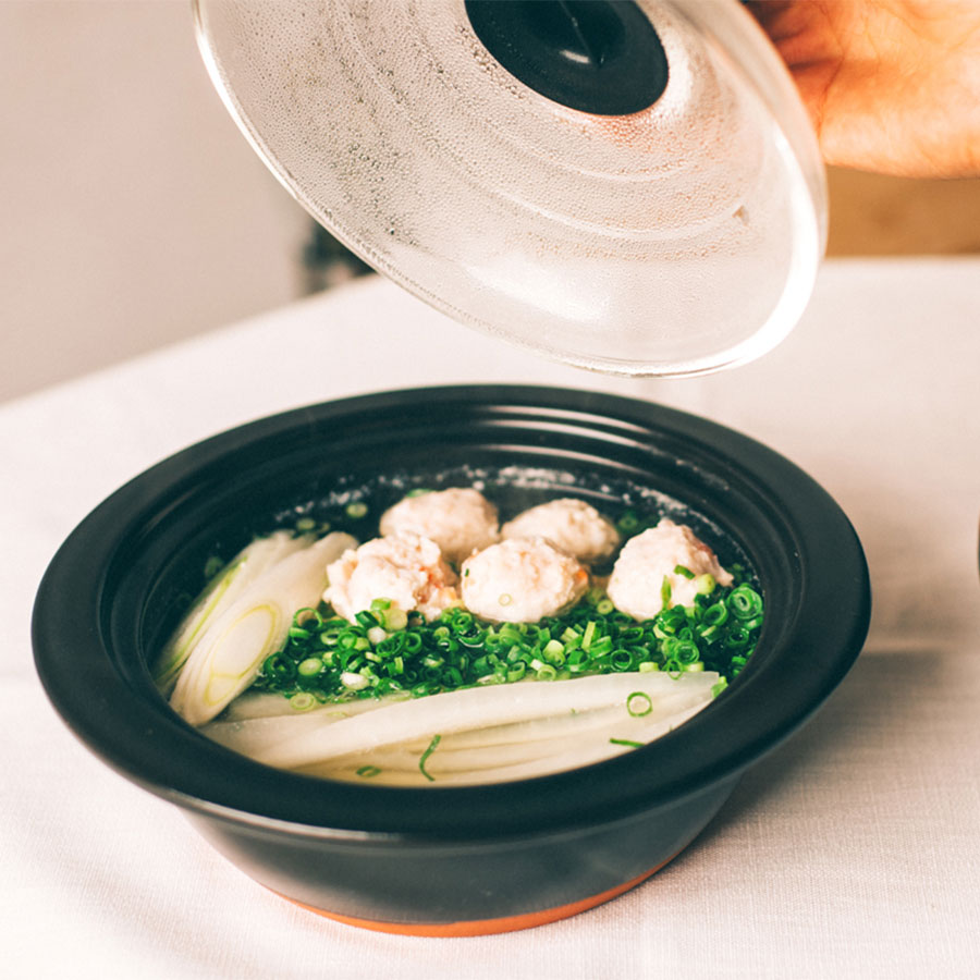 DONABE Glass Lid Cooking Pot 225mm