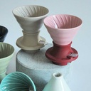 HARIO V60 Switch & Match Ceramic Dripper 02 - Matte Pink