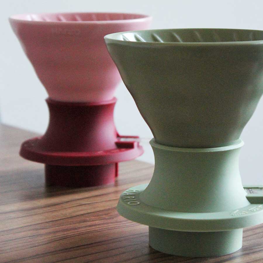 HARIO V60 Switch & Match Immersion Dripper Switch Base - Oil Green