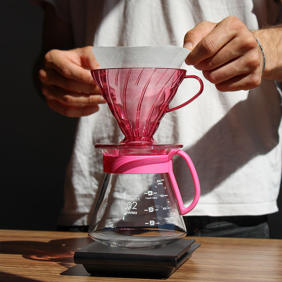 V60 Dripper & Server Set 02 - Flamingo Pink