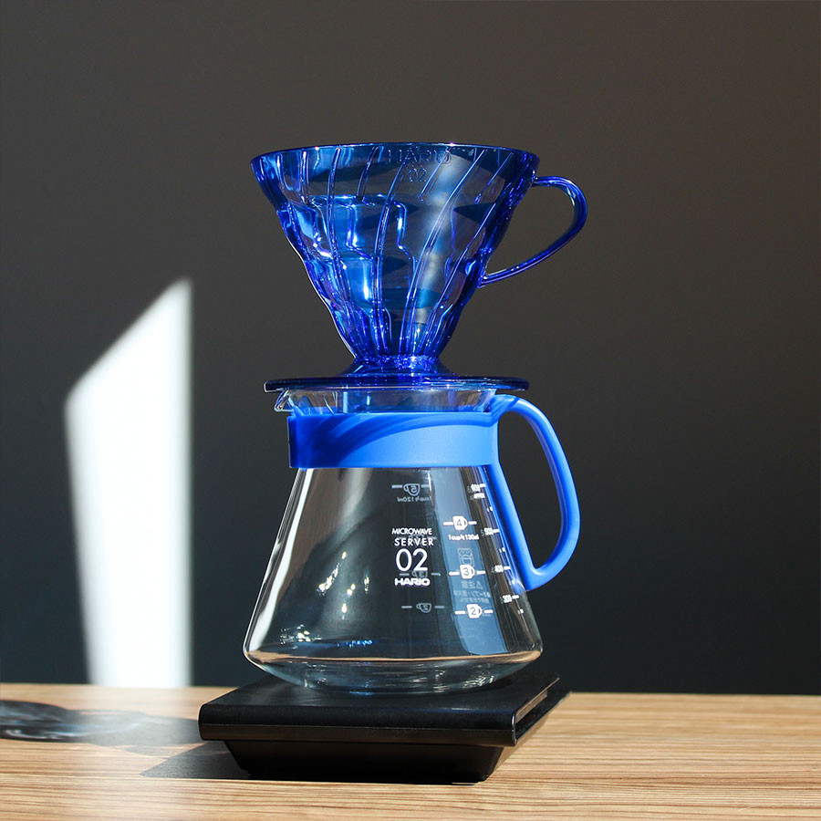V60 Dripper & Server Set 02 - Ocean Blue
