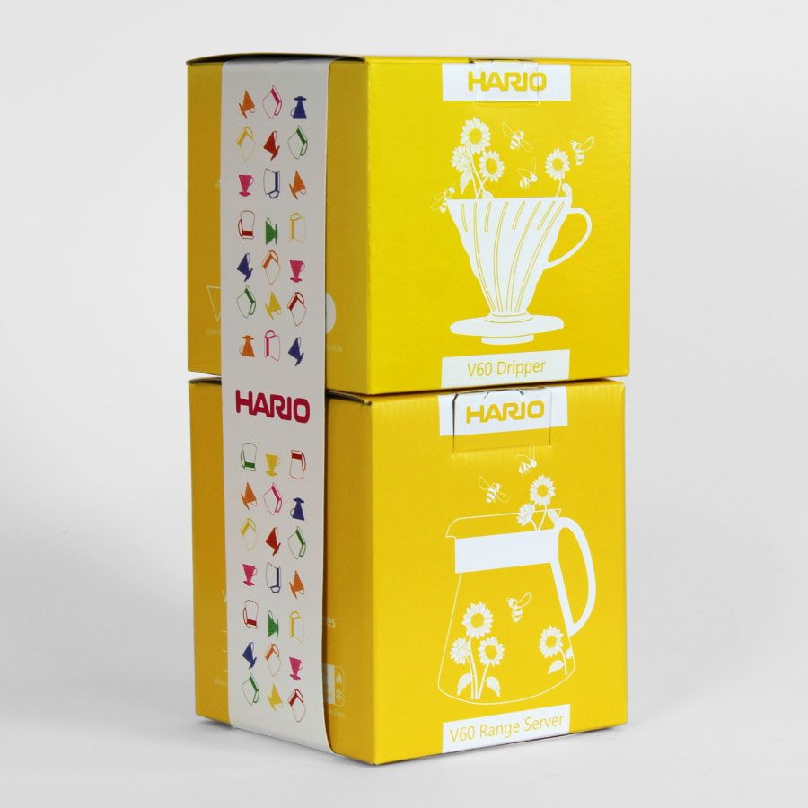 V60 Dripper & Server Set 02 - Sunflower Yellow