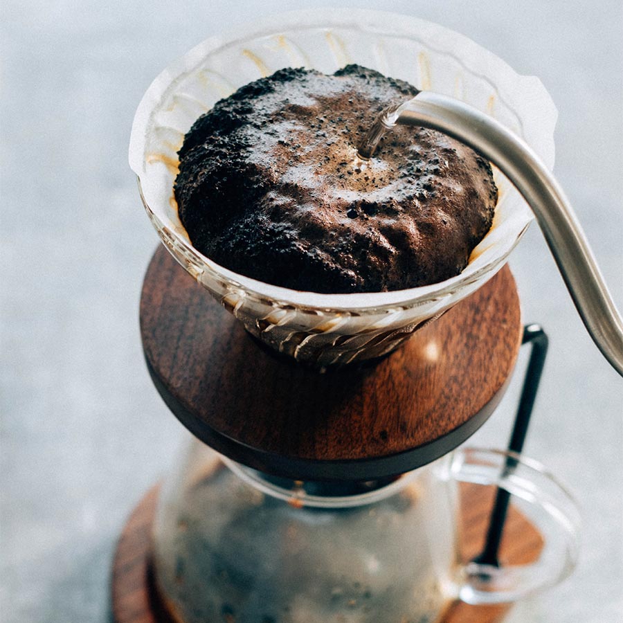 Drip Stand Set Walnut