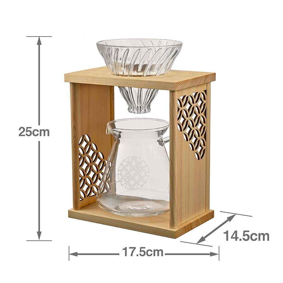 Drip Stand-Set Shippou - Natural