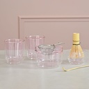 Double-walled Matcha Bowl 300ml - Pink