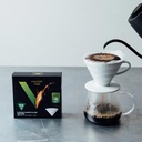 Meteor Paper Filter V60 02 Box - White 50 Sheets 