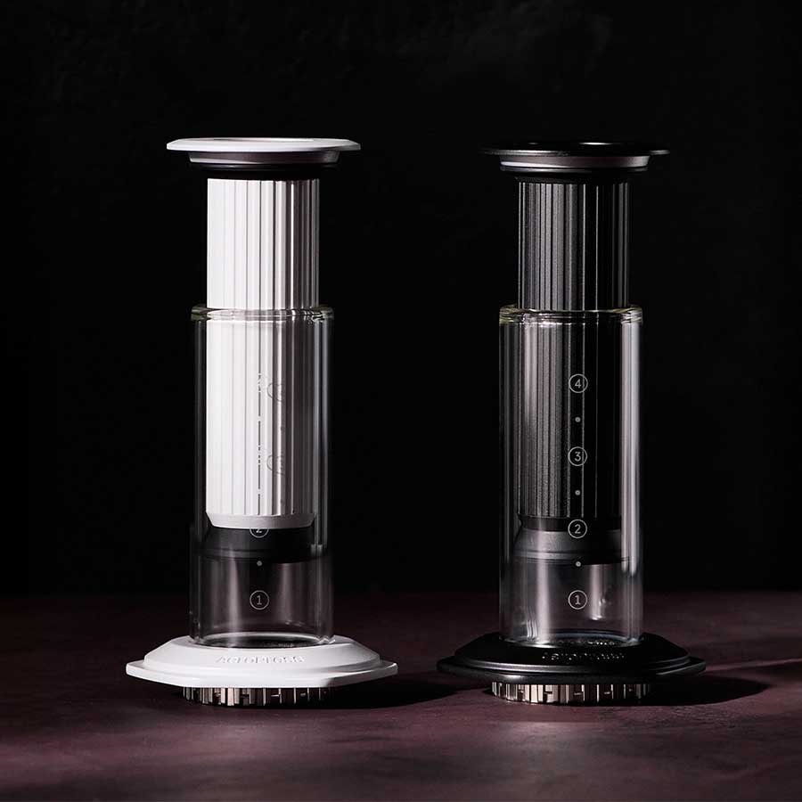 AeroPress Premium Coffee Press - White