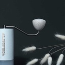 Wooden Knob Oak White ø 44mm