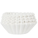 [EE1077] Basket Filter Papers - Size 80/200mm 200 Sheets - White