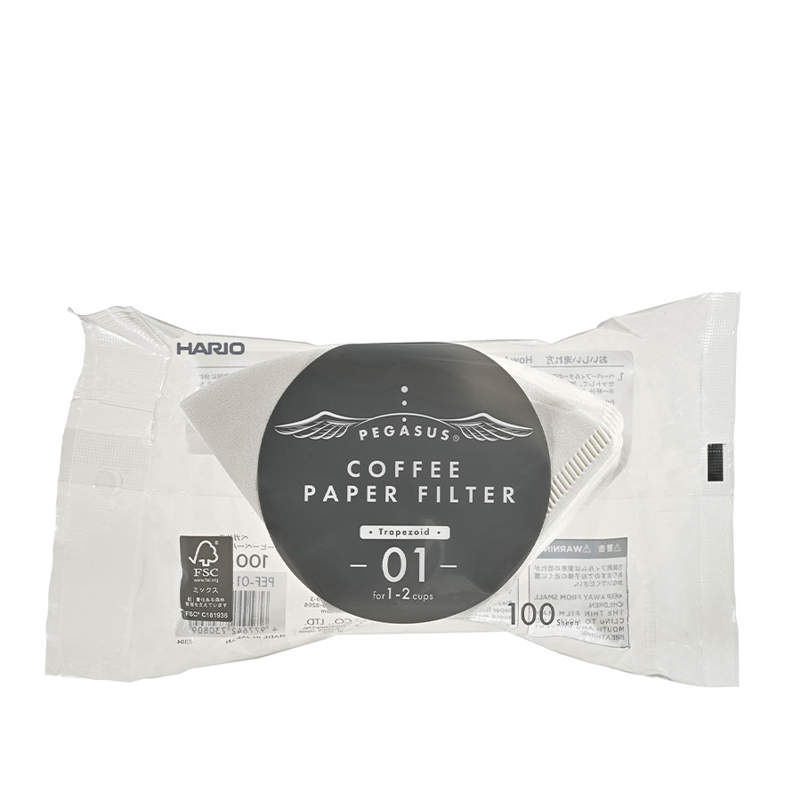 Pegasus Paper Filter 01 White - 100 Sheets