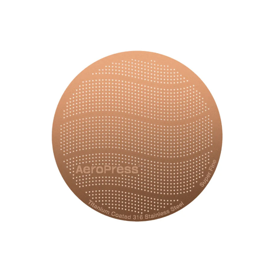 AeroPress Gold Tone Reusable Filter - Standard