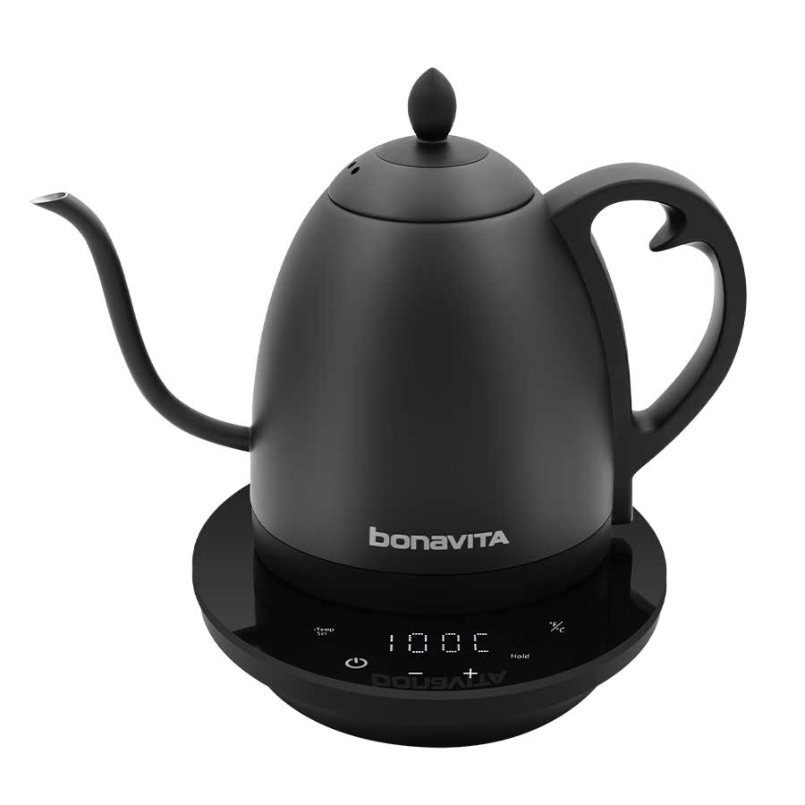 Bonavita Variable Temperature Digital Electric Kettle - Matte Black