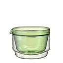 [MACB-1-G] Double-walled Matcha Bowl 300ml - Green
