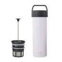 [5116C-22FW] P0 Ultralight Travel Coffee Press - Frost Wisteria (Standard)