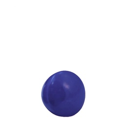 [3340] Wooden Knob Beech Wood Blue ø 44mm